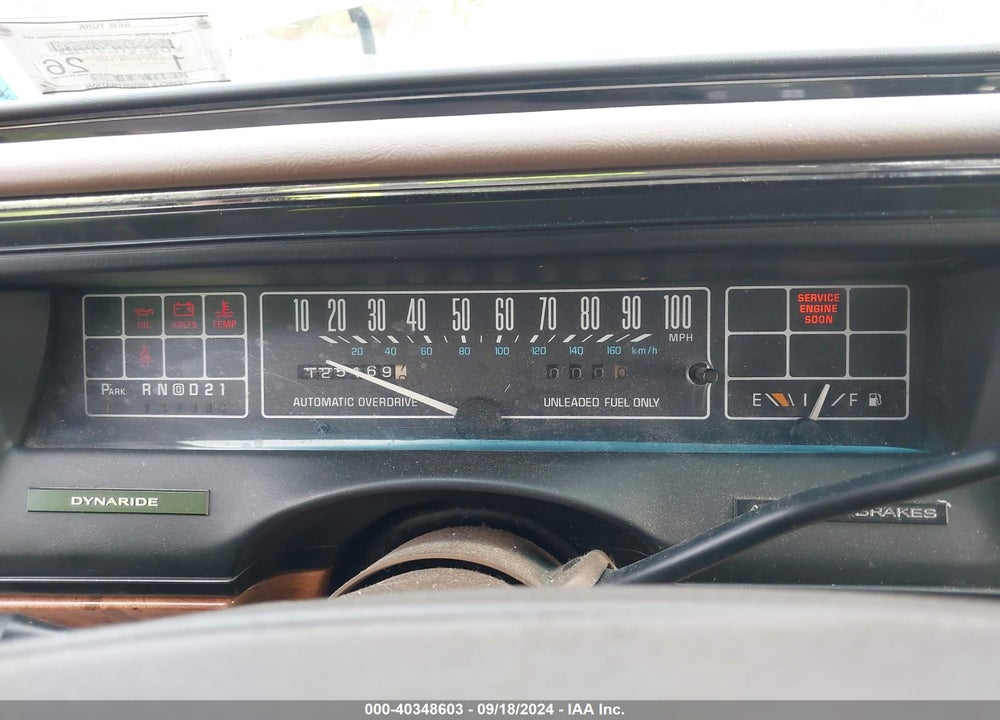 1994 BUICK LESABRE CUSTOM VIN: 1G4HP52L5RH518246