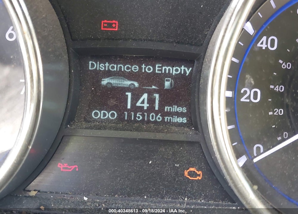 2012 HYUNDAI SONATA GLS VIN: 5NPEB4AC5CH435782