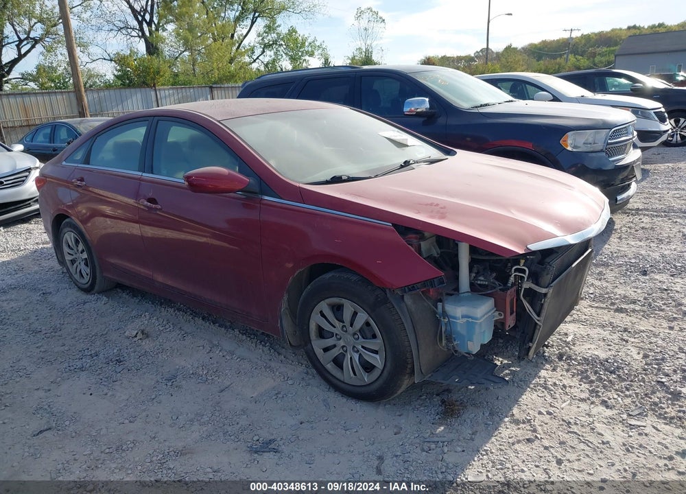 2012 HYUNDAI SONATA GLS VIN: 5NPEB4AC5CH435782