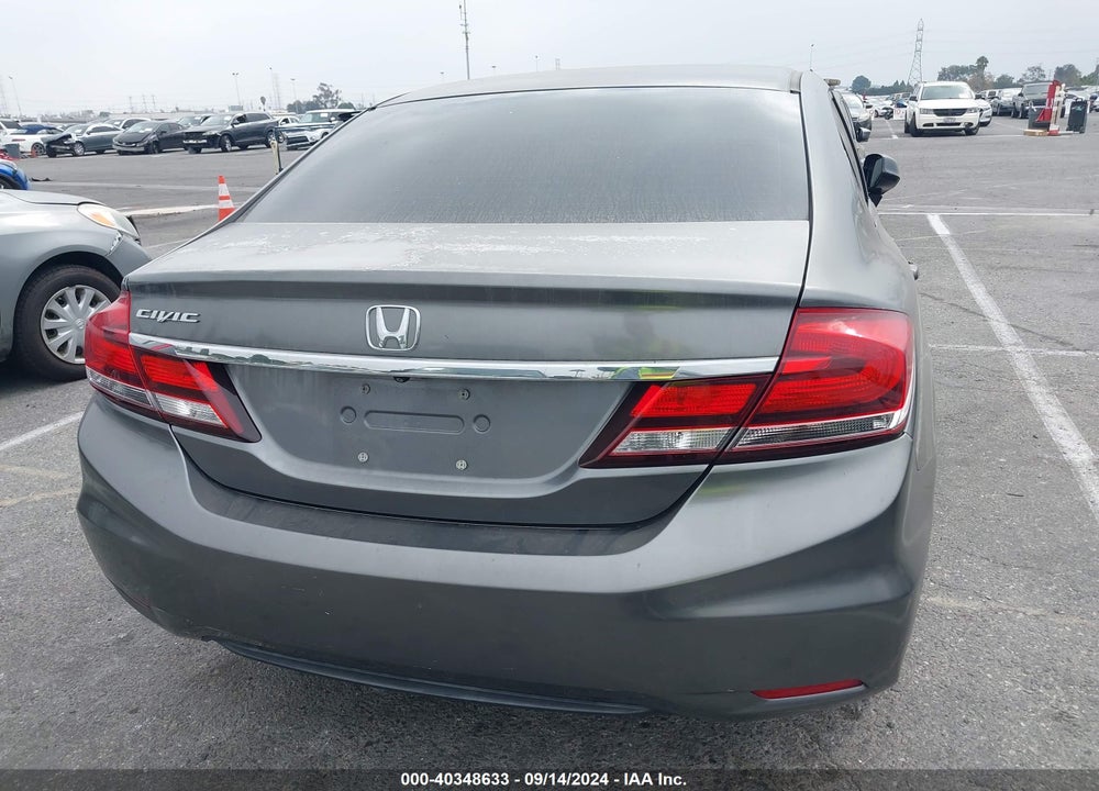 2013 HONDA CIVIC LX VIN: 19XFB2F53DE289004