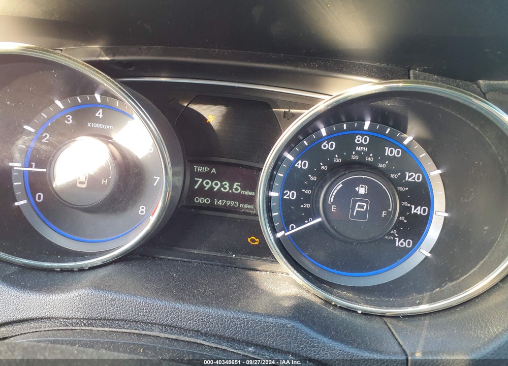 2012 HYUNDAI SONATA SE VIN: 5NPEC4AC4CH389990