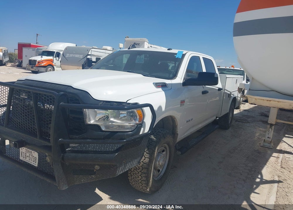 2022 RAM 2500 TRADESMAN 4X4 8' BOX VIN: 3C6UR5HJ6NG251536