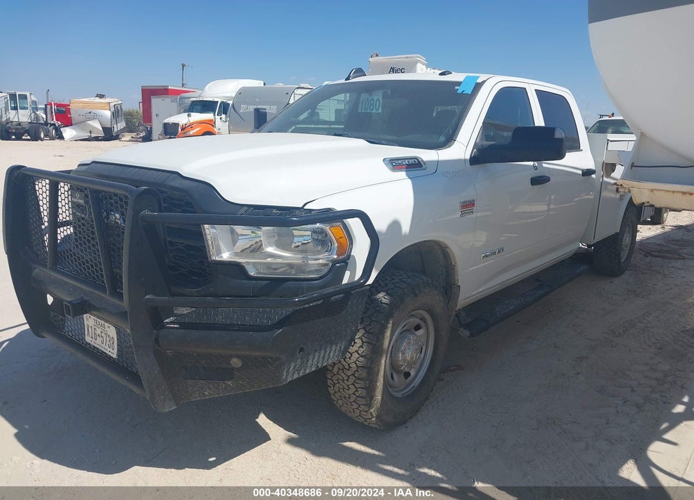 2022 RAM 2500 TRADESMAN 4X4 8' BOX VIN: 3C6UR5HJ6NG251536
