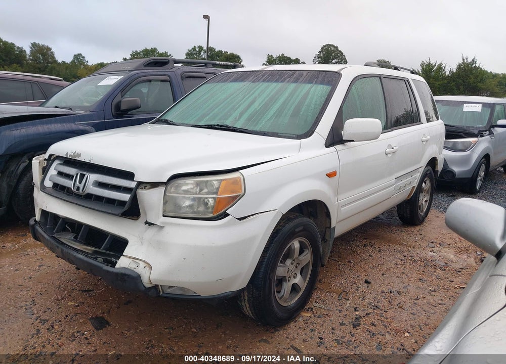2006 HONDA PILOT EX-L VIN: 5FNYF18546B027705