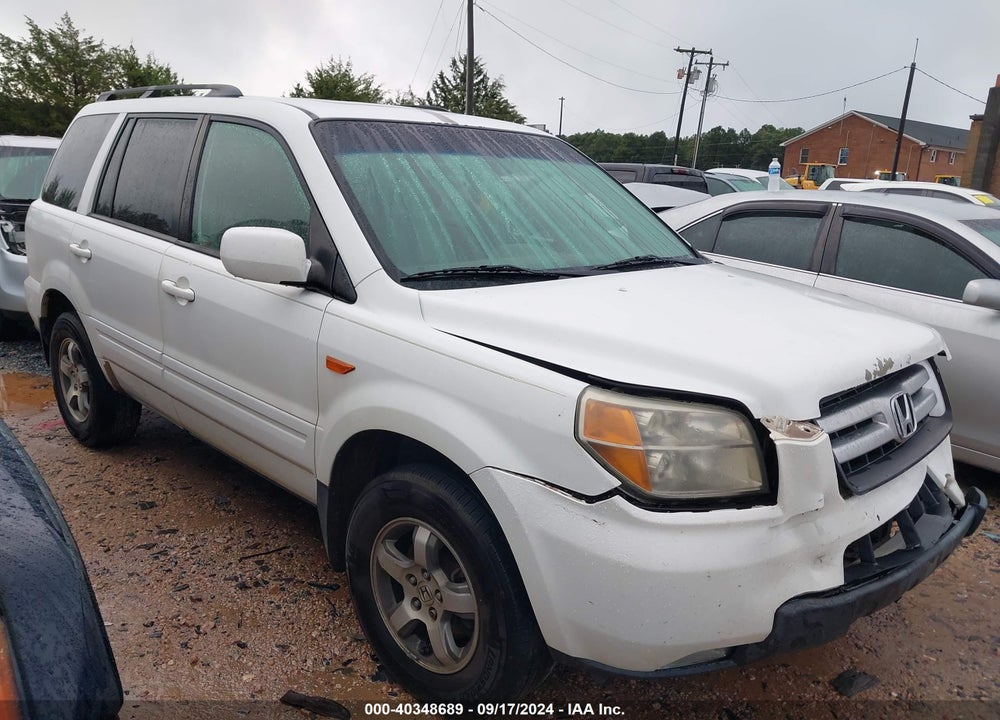 2006 HONDA PILOT EX-L VIN: 5FNYF18546B027705