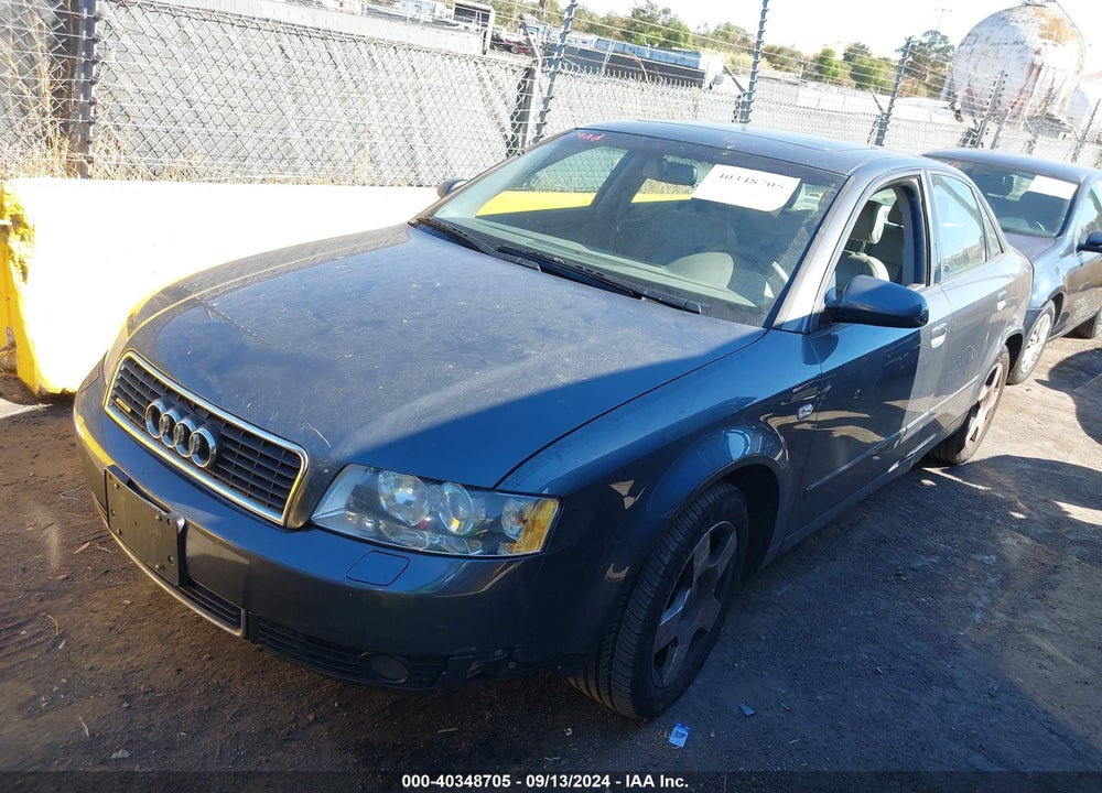 2003 AUDI A4 1.8T VIN: WAULC68E63A183696