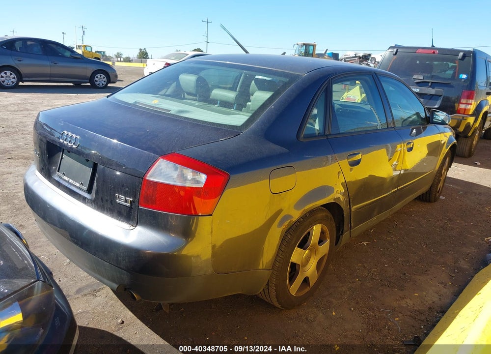 2003 AUDI A4 1.8T VIN: WAULC68E63A183696