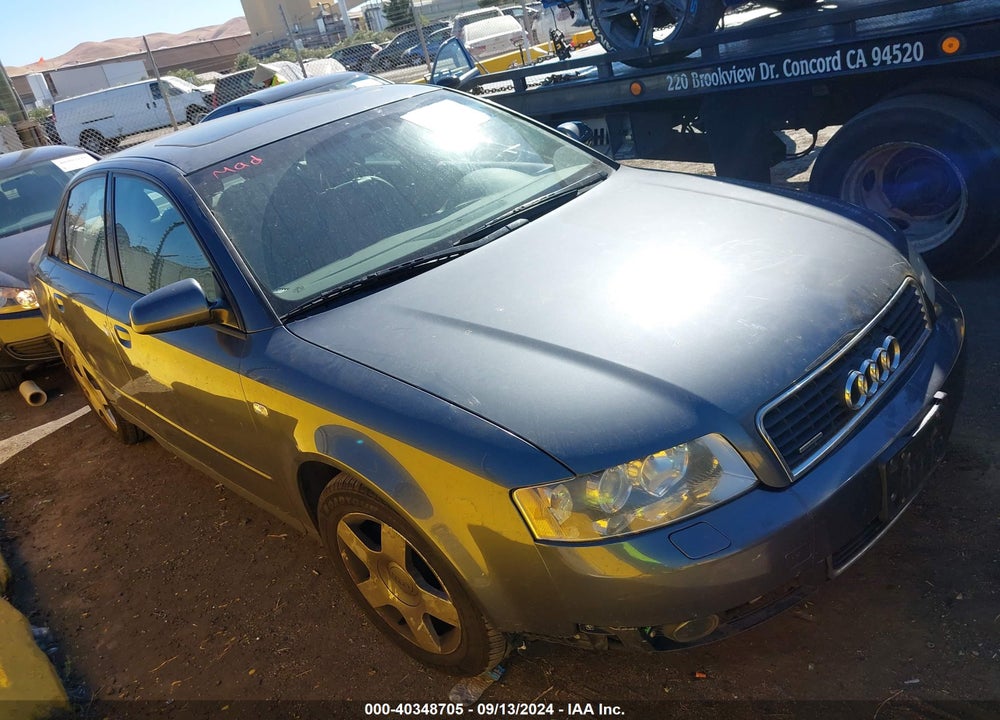 2003 AUDI A4 1.8T VIN: WAULC68E63A183696