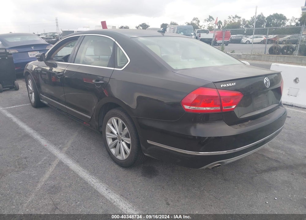 2012 VOLKSWAGEN PASSAT 2.5L SEL PREMIUM VIN: 1VWCP7A35CC005706