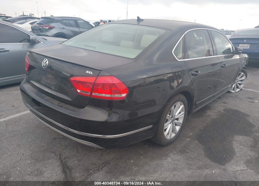 2012 VOLKSWAGEN PASSAT 2.5L SEL PREMIUM VIN: 1VWCP7A35CC005706