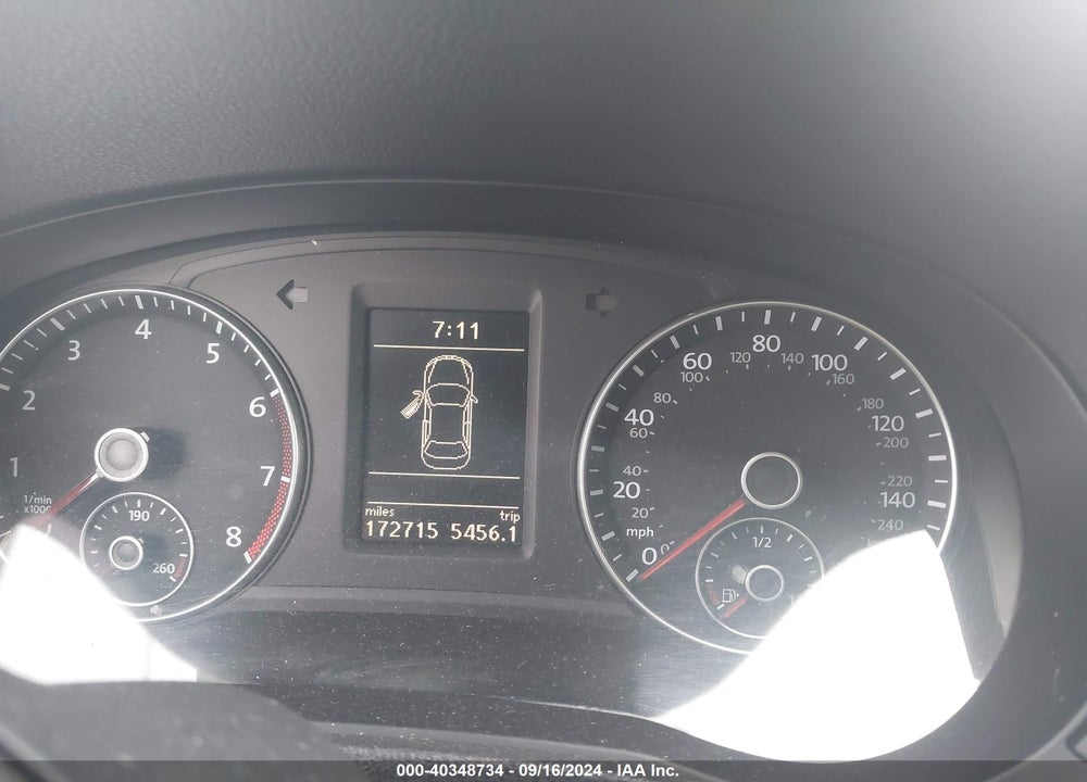 2012 VOLKSWAGEN PASSAT 2.5L SEL PREMIUM VIN: 1VWCP7A35CC005706