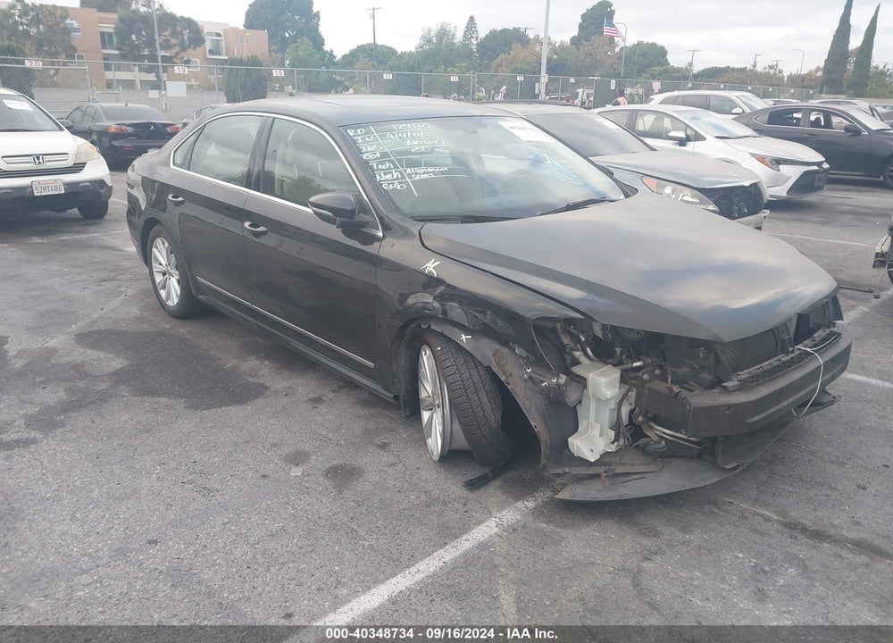 2012 VOLKSWAGEN PASSAT 2.5L SEL PREMIUM VIN: 1VWCP7A35CC005706