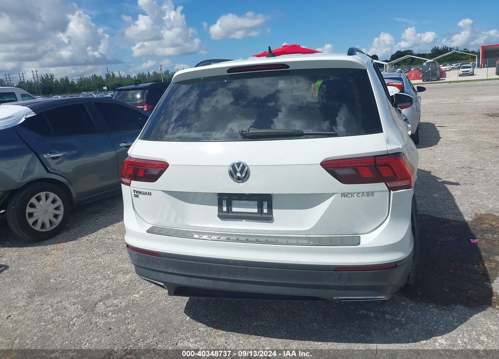 2019 VOLKSWAGEN TIGUAN VIN: 3VV3B7AX0KM132429