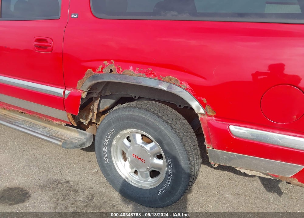 2000 GMC YUKON XL 1500 SLT VIN: 3GKFK16T4YG184396