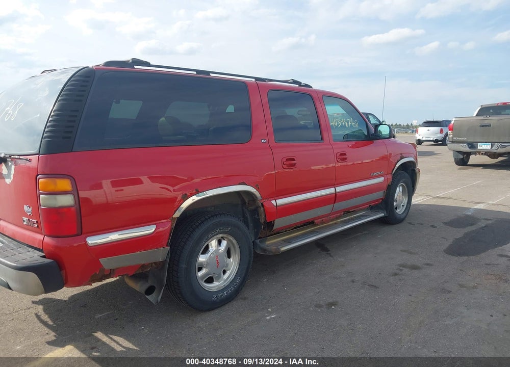 2000 GMC YUKON XL 1500 SLT VIN: 3GKFK16T4YG184396