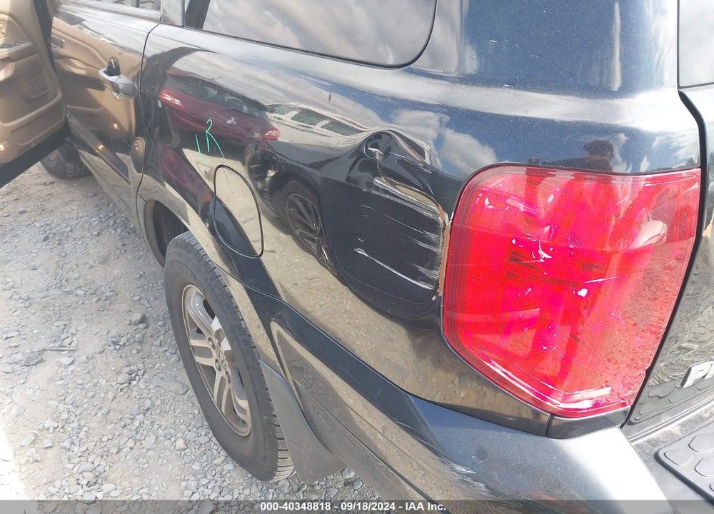 2005 HONDA PILOT EX-L VIN: 5FNYF18555B055513