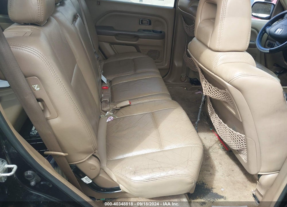 2005 HONDA PILOT EX-L VIN: 5FNYF18555B055513