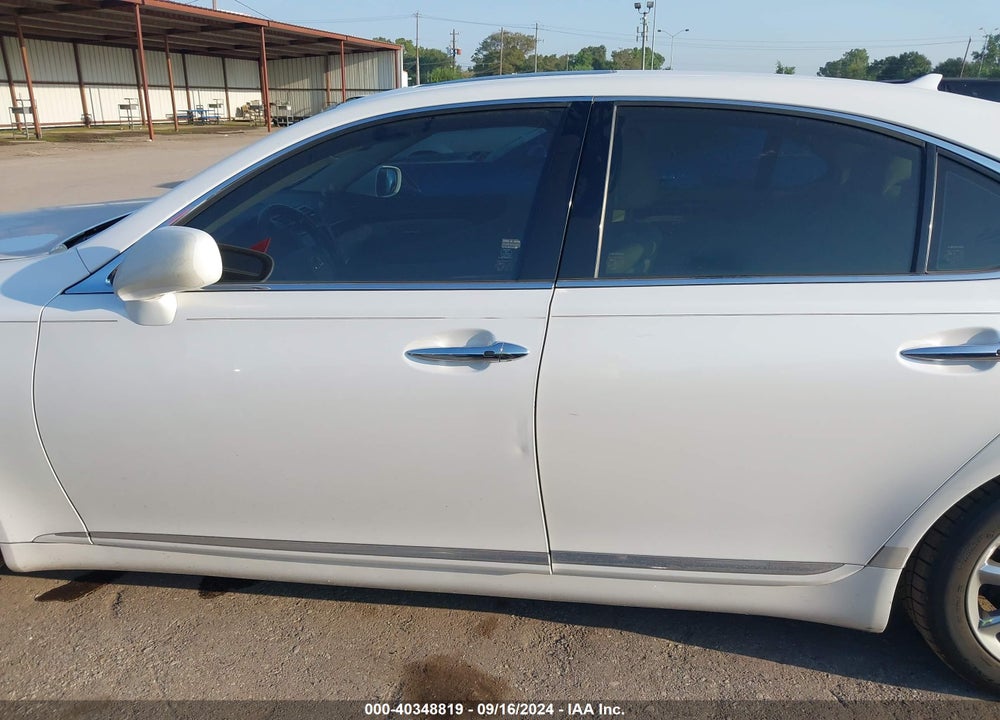2007 LEXUS LS 460 VIN: JTHBL46F175029649