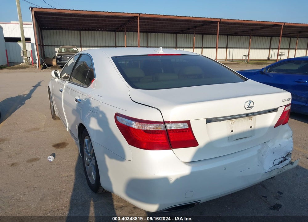 2007 LEXUS LS 460 VIN: JTHBL46F175029649