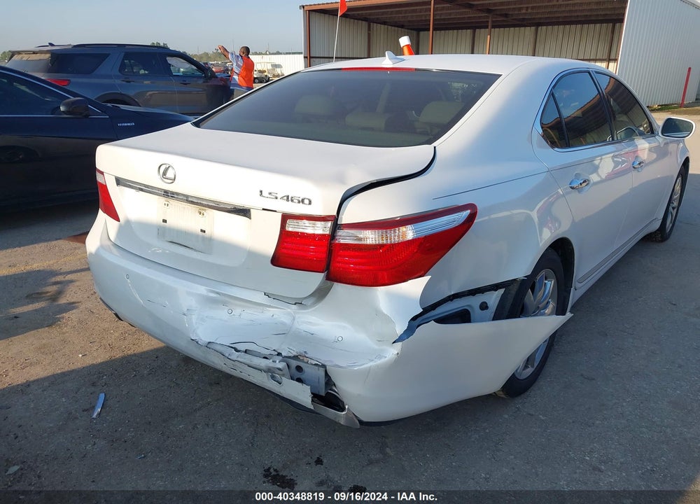 2007 LEXUS LS 460 VIN: JTHBL46F175029649