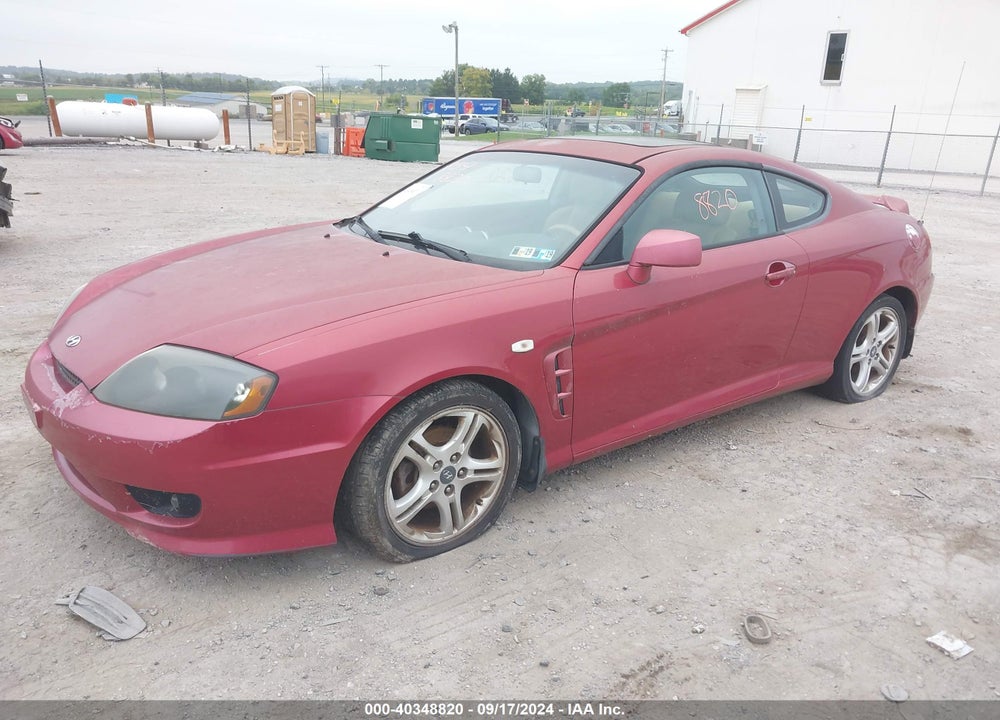 2006 HYUNDAI TIBURON GT/GT LIMITED/SE VIN: KMHHN65F26U203201