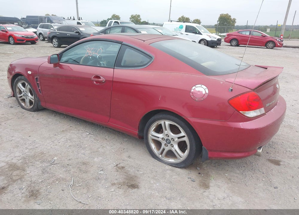 2006 HYUNDAI TIBURON GT/GT LIMITED/SE VIN: KMHHN65F26U203201