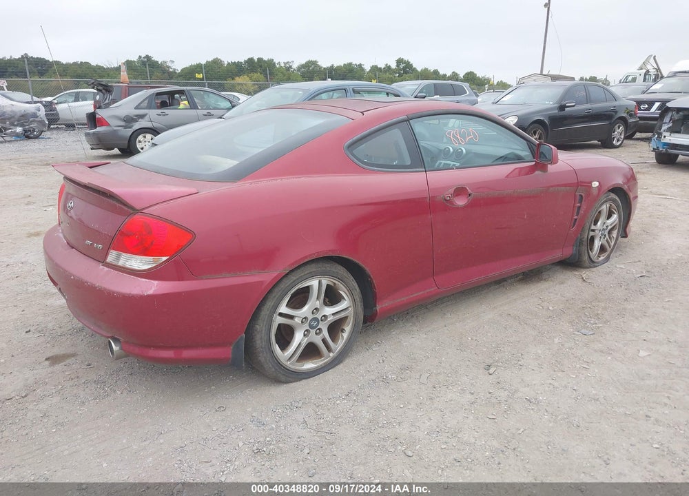 2006 HYUNDAI TIBURON GT/GT LIMITED/SE VIN: KMHHN65F26U203201