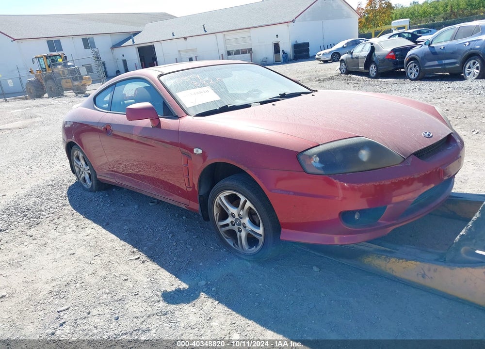 2006 HYUNDAI TIBURON GT/GT LIMITED/SE VIN: KMHHN65F26U203201