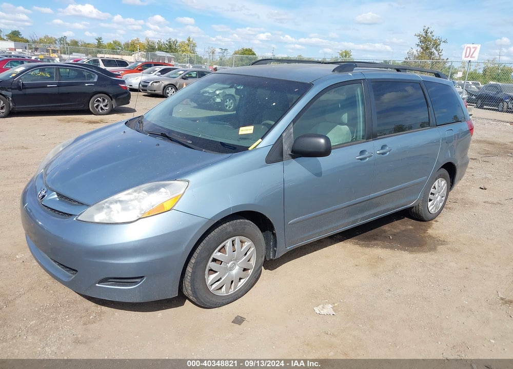 2009 TOYOTA SIENNA LE VIN: 5TDZK23C39S254945