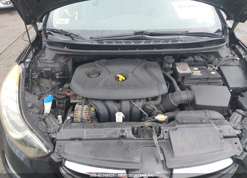 2013 HYUNDAI ELANTRA GLS VIN: 5NPDH4AE5DH183108
