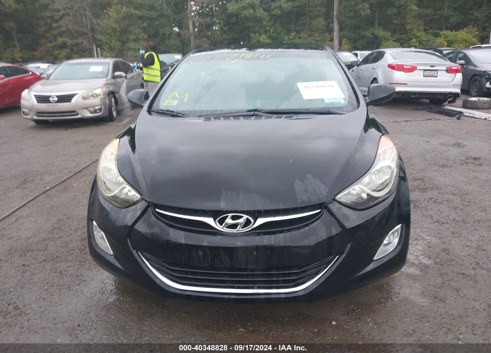 2013 HYUNDAI ELANTRA GLS VIN: 5NPDH4AE5DH183108