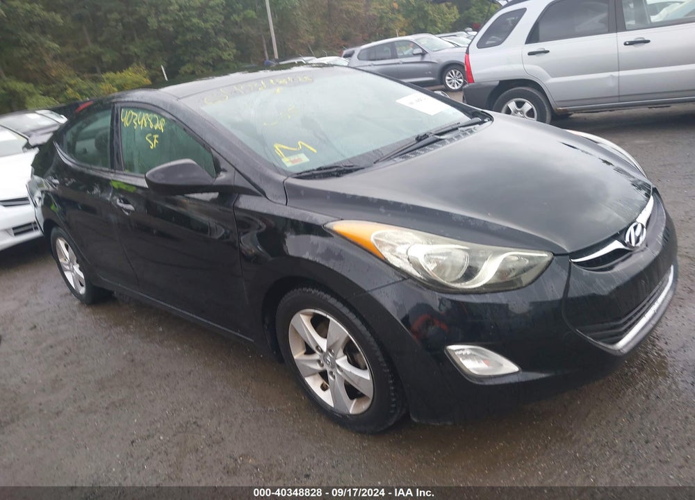2013 HYUNDAI ELANTRA GLS VIN: 5NPDH4AE5DH183108