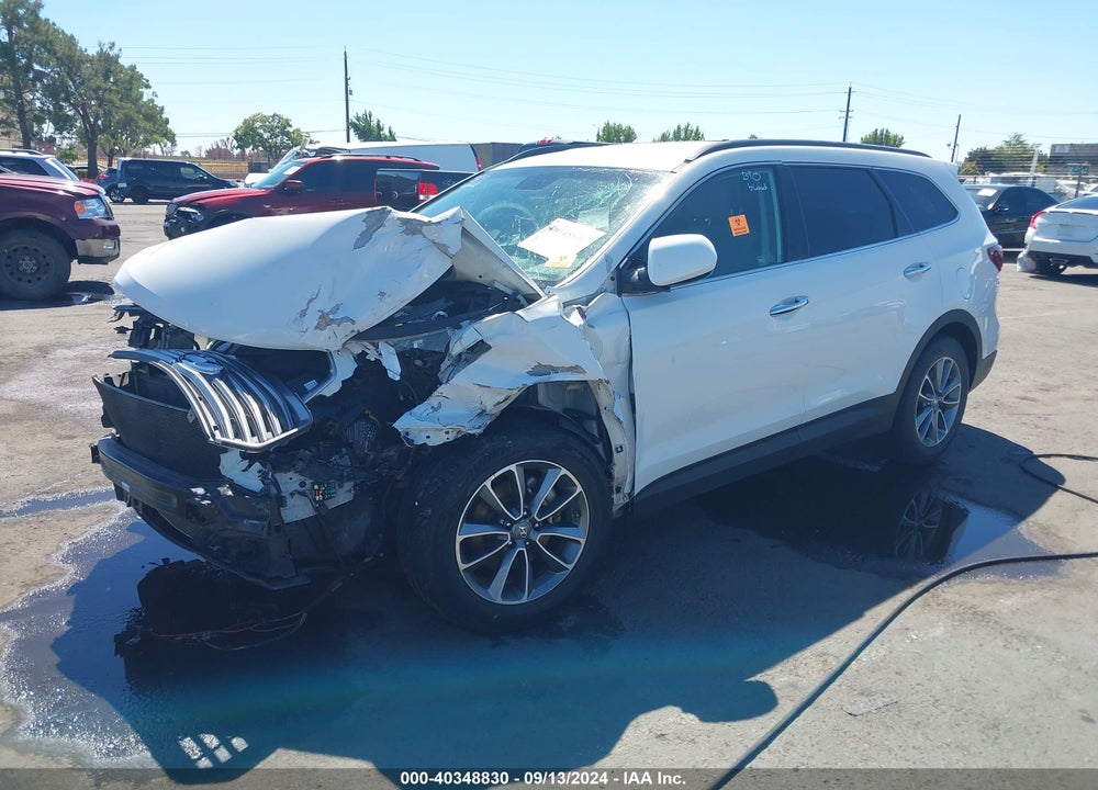 2017 HYUNDAI SANTA FE SE VIN: KM8SMDHF4HU174960