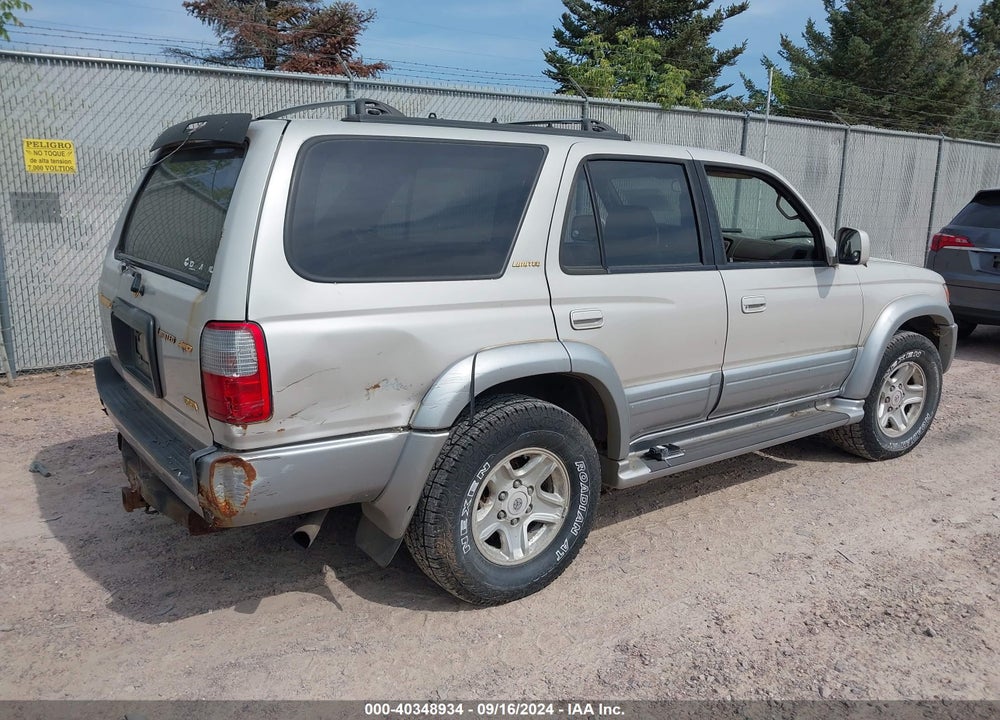 2000 TOYOTA 4RUNNER LIMITED V6 VIN: JT3HN87R2Y0260486