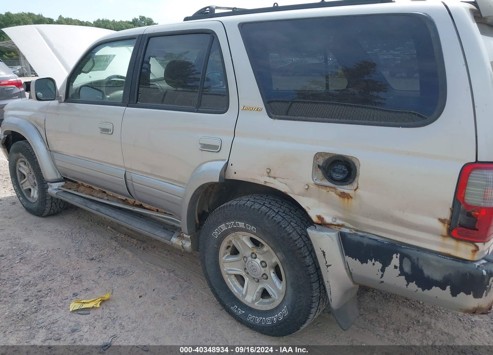 2000 TOYOTA 4RUNNER LIMITED V6 VIN: JT3HN87R2Y0260486