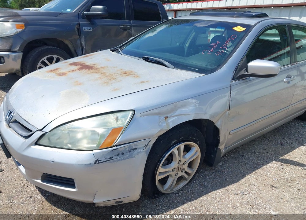 2007 HONDA ACCORD 2.4 EX VIN: 1HGCM567X7A105847