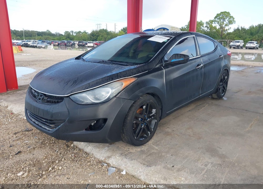 2013 HYUNDAI ELANTRA GLS VIN: 5NPDH4AE4DH192611