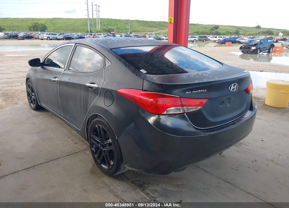2013 HYUNDAI ELANTRA GLS VIN: 5NPDH4AE4DH192611