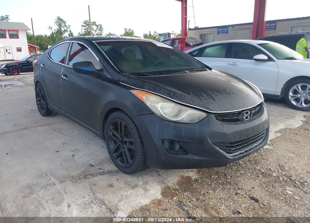 2013 HYUNDAI ELANTRA GLS VIN: 5NPDH4AE4DH192611