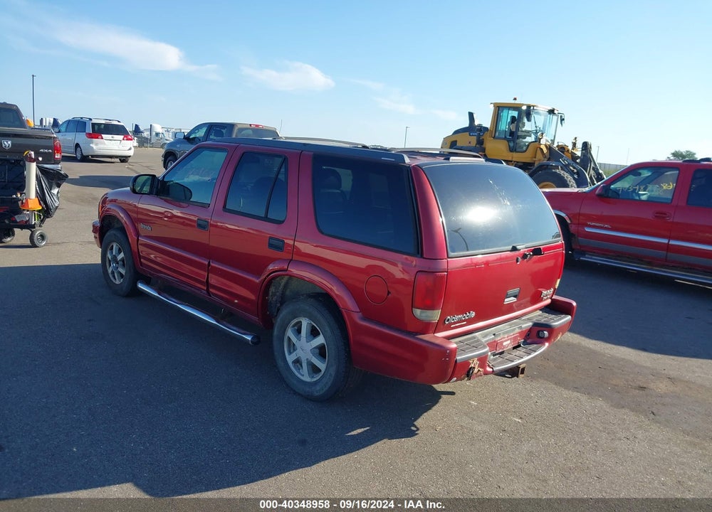 2000 OLDSMOBILE BRAVADA VIN: 1GHDT13WXY2295651
