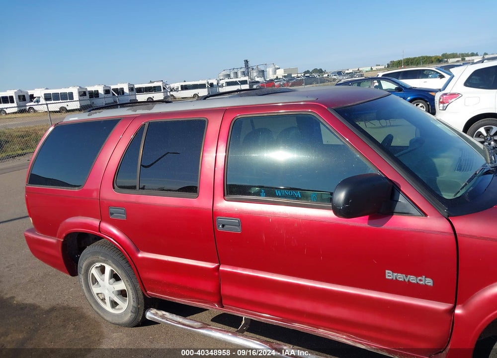 2000 OLDSMOBILE BRAVADA VIN: 1GHDT13WXY2295651