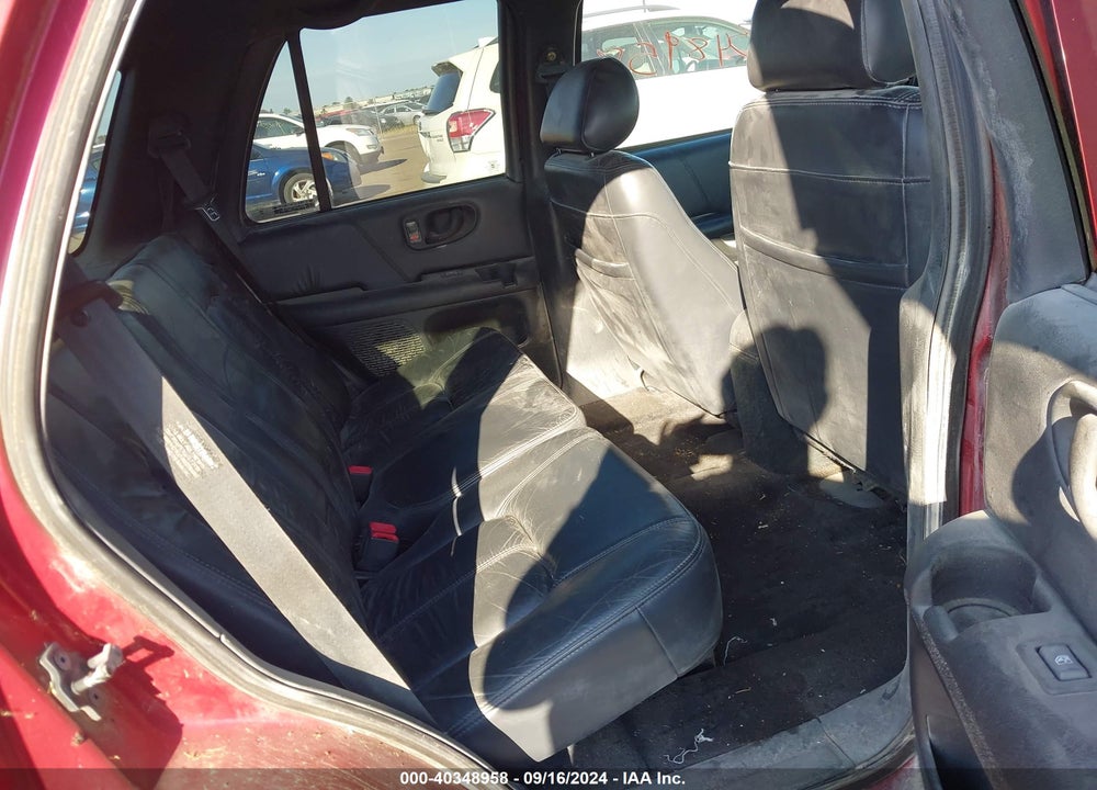 2000 OLDSMOBILE BRAVADA VIN: 1GHDT13WXY2295651