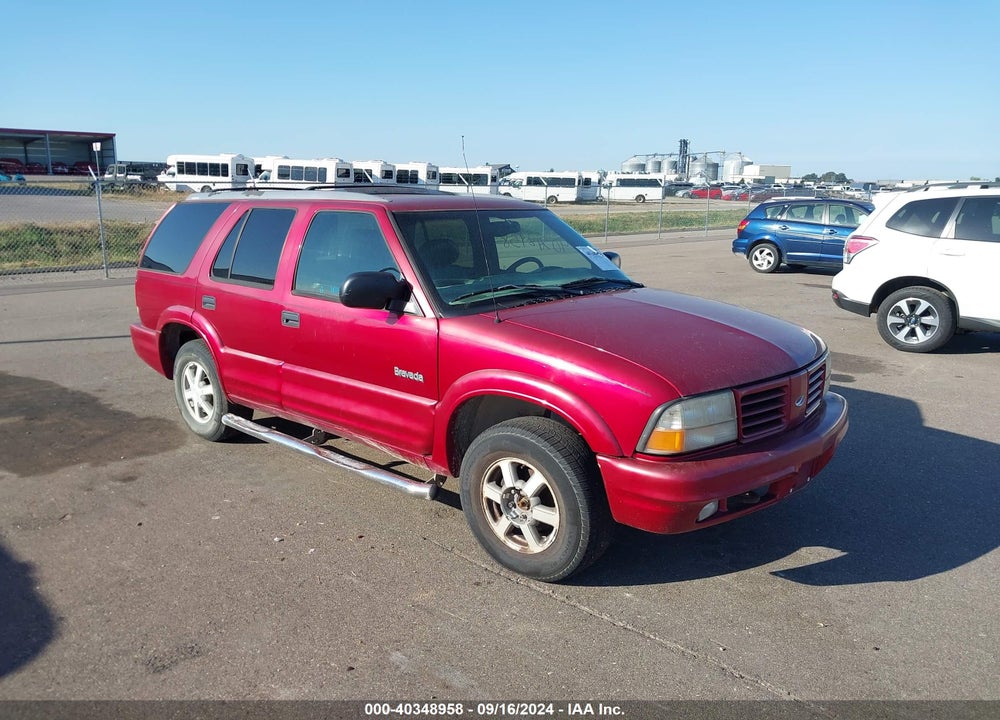 2000 OLDSMOBILE BRAVADA VIN: 1GHDT13WXY2295651