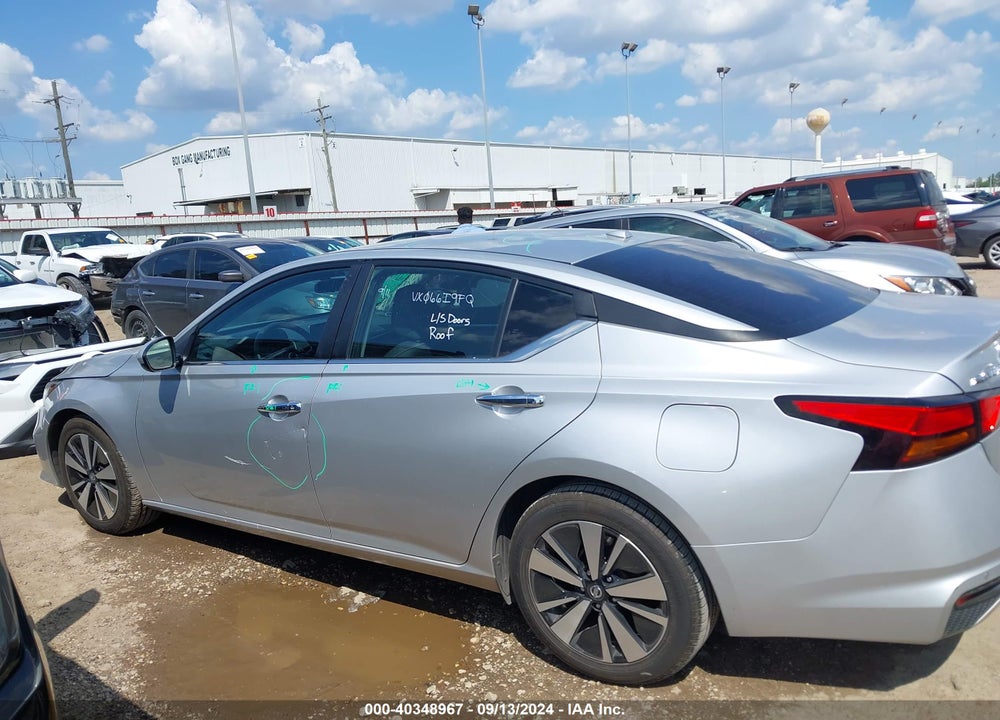 2022 NISSAN ALTIMA SV FWD VIN: 1N4BL4DV1NN392919