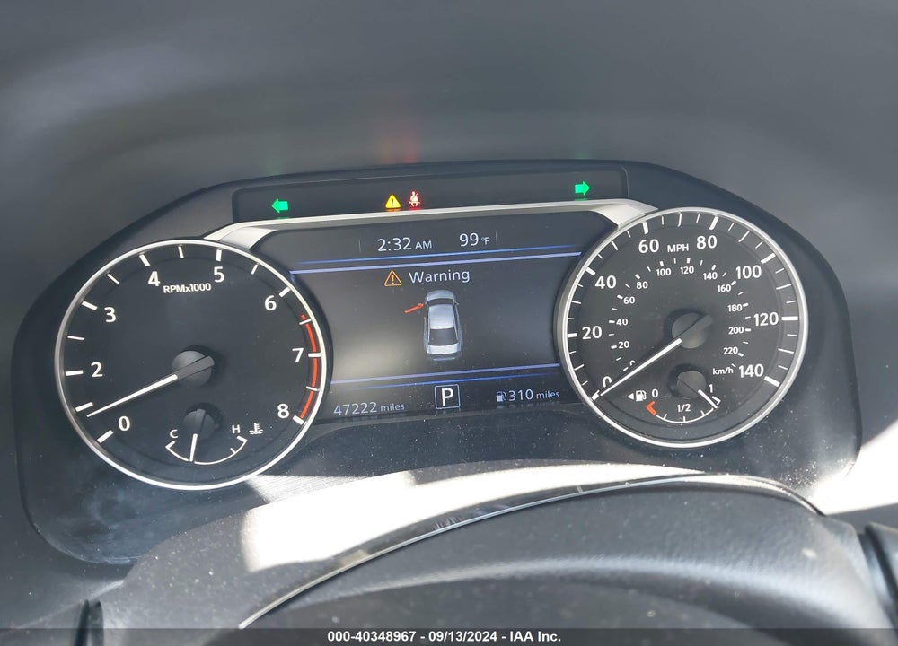 2022 NISSAN ALTIMA SV FWD VIN: 1N4BL4DV1NN392919