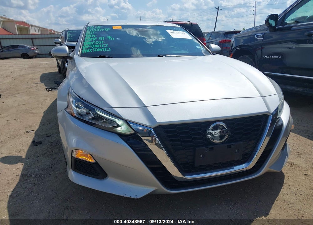 2022 NISSAN ALTIMA SV FWD VIN: 1N4BL4DV1NN392919