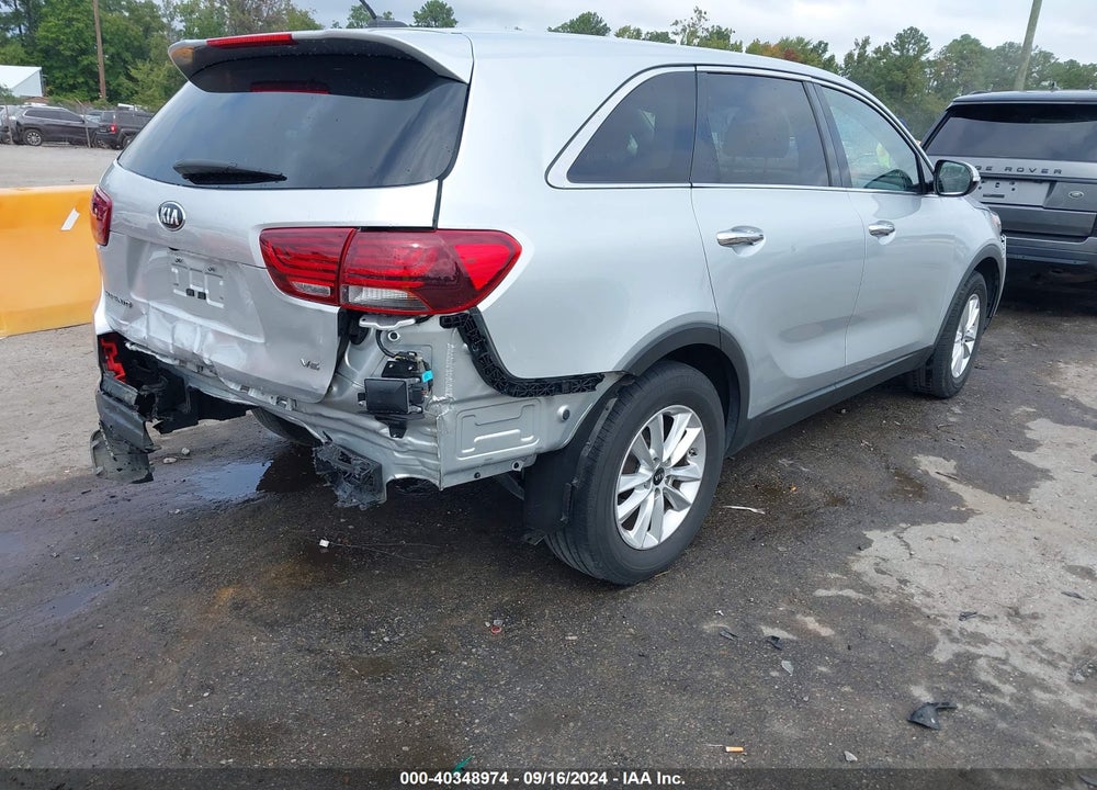 2019 KIA SORENTO 3.3L LX VIN: 5XYPG4A58KG488879