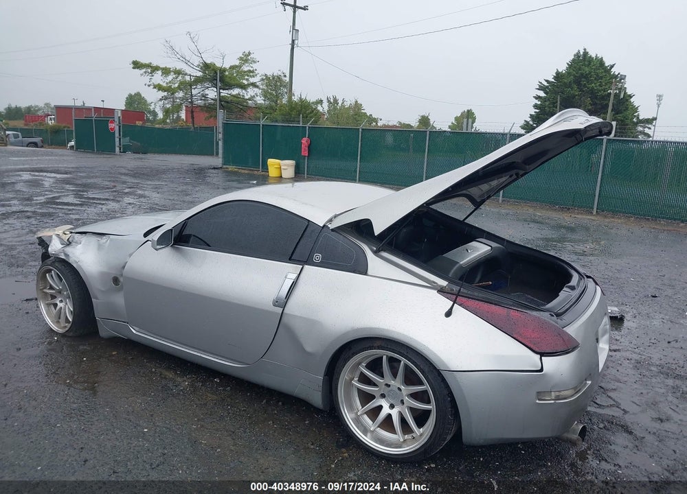 2003 NISSAN 350Z TOURING VIN: JN1AZ34E83T011335