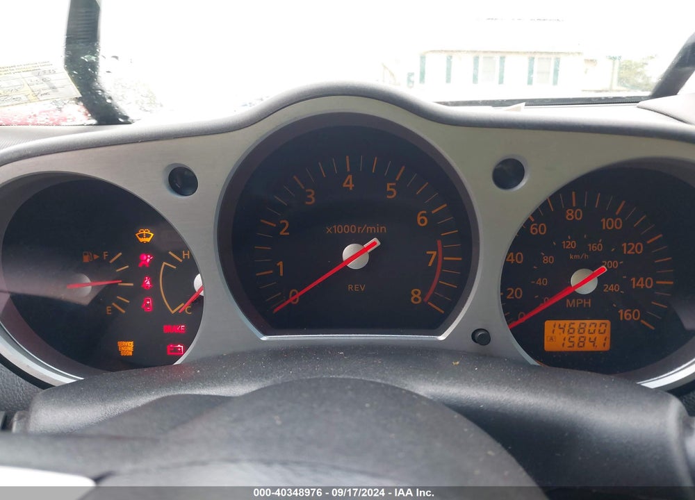 2003 NISSAN 350Z TOURING VIN: JN1AZ34E83T011335