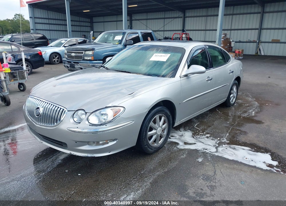 2008 BUICK LACROSSE CXL VIN: 2G4WD582781129589